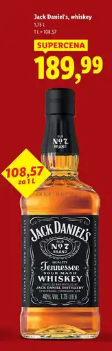 Lidl Whiskey Jack Daniel's Old No. 7 oferta