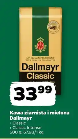 Netto Kawa ziarnista i mielona Dallmayr Classic / Classic Intense oferta