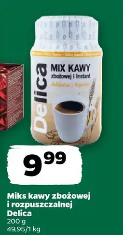 Netto Miks kawy zbożowej i rozpuszczalnej Delicja oferta