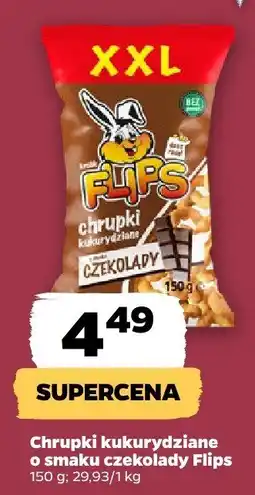 Netto Chrupki kukurydziane o smaku czekolady Flips oferta
