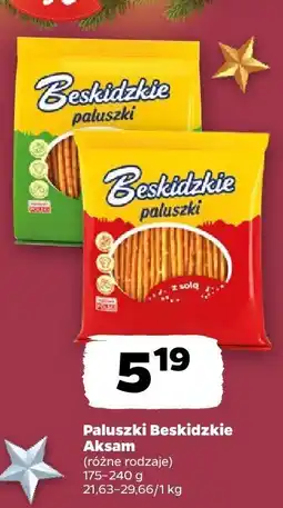 Netto Paluszki Beskidzkie Aksam (różne rodzaje) oferta