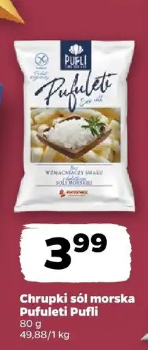 Netto Chrupki sól morska Pufuleti Pufli oferta