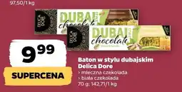 Netto Baton w stylu dubajskim Delica (mleczna czekolada / biała czekolada) oferta