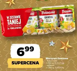 Netto Warzywa Dawtona kukurydza oferta
