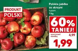 Kaufland Jabłka polskie ze skrzyni luzem 1kg Kaufland oferta