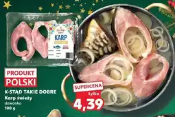 Kaufland Karp świeży dzwonko K-Stad Takie Dobre 100g oferta
