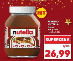 Kaufland Krem Ferrero Nutella 825 g słoik oferta