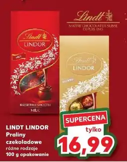 Kaufland Praliny czekoladowe LINDT LINDOR różne rodzaje 100 g opakowanie oferta