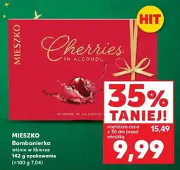 Kaufland Bombonierka MIESZKO Cherries wiśnie w likierze 142 g opakowanie (=100 g 7,04) oferta