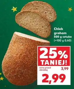 Kaufland Chleb graham 500 g sztuka (=100 g 0,60) Kaufland oferta