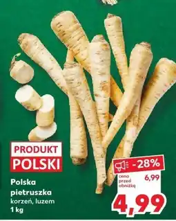 Kaufland Pietruszka Polska korzeń luzem Kaufland oferta