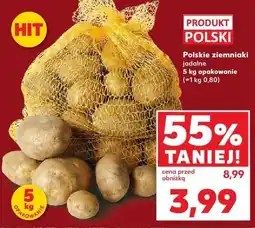 Kaufland Ziemniaki Polskie jadalne 5 kg opakowanie Kaufland oferta