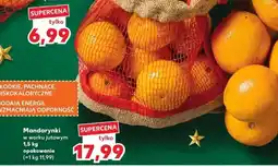 Kaufland Mandarynki w worku jutowym 1,5 kg opakowanie Kaufland oferta