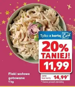 Kaufland Flaki wołowe gotowane Kaufland oferta