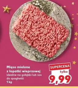 Kaufland Mięso mielone z łopatki wieprzowej idealne na gołąbki lub sos do spaghetti Kaufland oferta