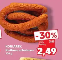 Kaufland Kiełbasa schabowa KONIAREK 100 g oferta