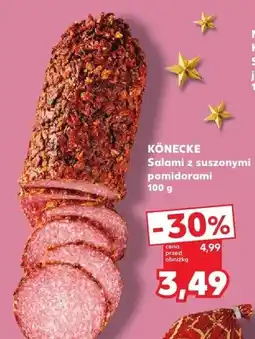 Kaufland Salami z suszonymi pomidorami KONECKE 100 g oferta