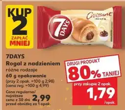 Kaufland Rogal 7DAYS Rogal z nadzieniem różne rodzaje oferta