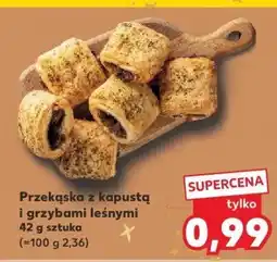 Kaufland Przekąska Przekąska z kapustą i grzybami leśnymi Kaufland oferta