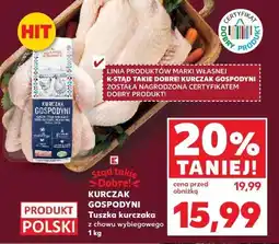 Kaufland Kurczak gospodarny tuszka z chowu wybiegowego K-Stąd Takie Dobre oferta