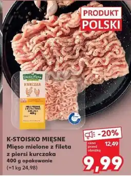 Kaufland Mięso mielone z fileta z piersi kurczaka K-Stoisko Mięsne oferta