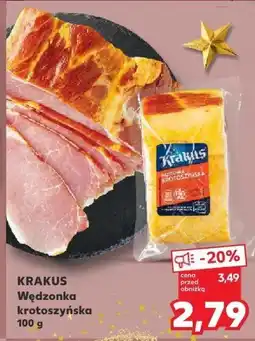 Kaufland Wędzonka krotoszyńska Krakus oferta