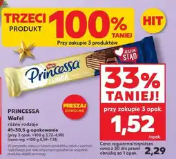 Kaufland Wafel PRINCESSA różne rodzaje oferta