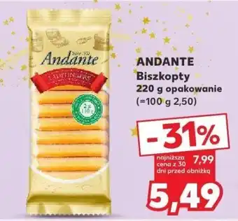 Kaufland Biszkopt ANDANTE oferta