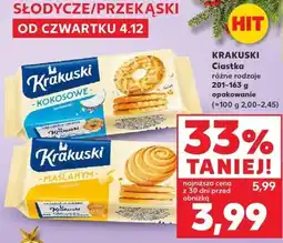 Kaufland Ciastka KRAKUSKI różne rodzaje oferta