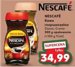 Kaufland Kawa rozpuszczalna NESCAFÉ Classic, Crema oferta