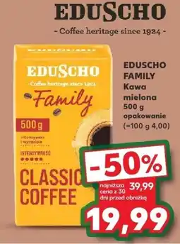 Kaufland Kawa mielona EDUSCHO FAMILY oferta
