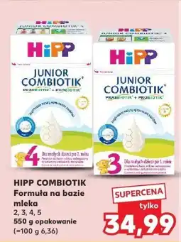 Kaufland Mleko HIPP COMBIOTIK Formuła na bazie mleka 2,3,4,5 oferta