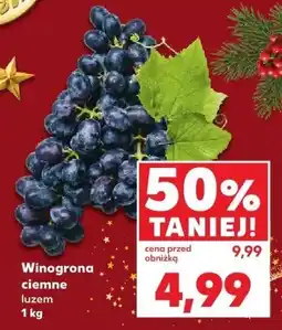 Kaufland Owoc Winogrona ciemne luzem Kaufland oferta