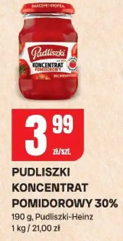 Chorten Pudliszki koncentrat pomidorowy 30% Pudliszki-Heinz oferta