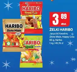 Chorten Żelki Haribo jeżyczki kwaśne, złote misie, happy cola oferta