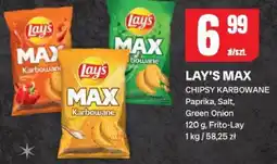 Chorten Chipsy karbowane Papryka, Salt, Green Onion Lay's Max oferta