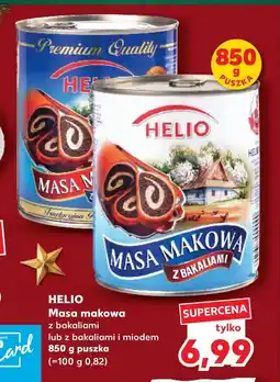 Kaufland Masa makowa Helio oferta