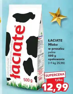 Kaufland Mleko w proszku oferta
