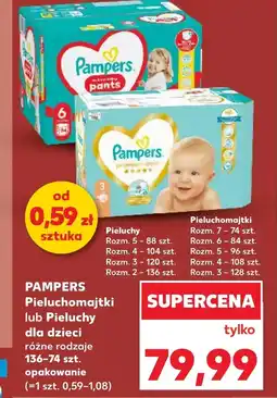 Kaufland Pieluchomajtki oferta