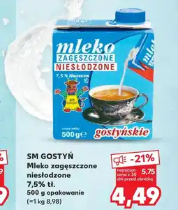 Kaufland Mleko zagęszczone SM Gostyń oferta
