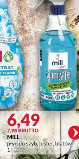 Eurocash MILL płyn do płukania 1,31 płyn do szyb, luster, blatów oferta