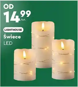 Biedronka LIGHTHOUSE Świece LED oferta