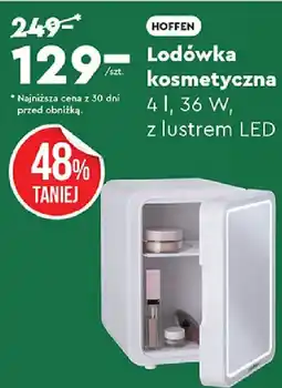 Biedronka HOFFEN Lodówka kosmetyczna z lustrem LED oferta