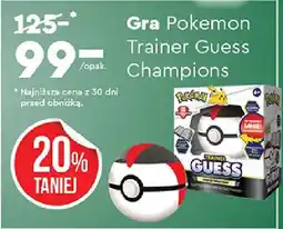 Biedronka Gra Pokemon Trainer Guess Champions oferta