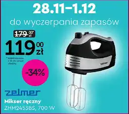 Biedronka Zelmer Mikser ręczny ZHM2453BS, 700 W oferta