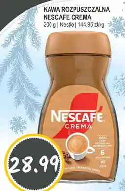 Słoneczko KAWA ROZPUSZCZALNA NESCAFE CREMA oferta