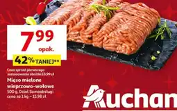 Auchan Mięso mielone wieprzowo-wołowe oferta