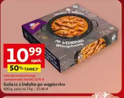 Auchan Gulasz z indyka po węgiersku oferta