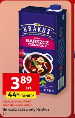 Auchan Barszcz czerwony Krakus oferta