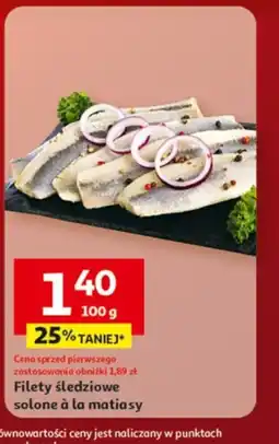 Auchan Filety śledziowe oferta